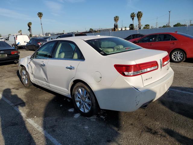 LINCOLN MKZ 2010 white sedan 4d gas 3LNHL2GC3AR655739 photo #3