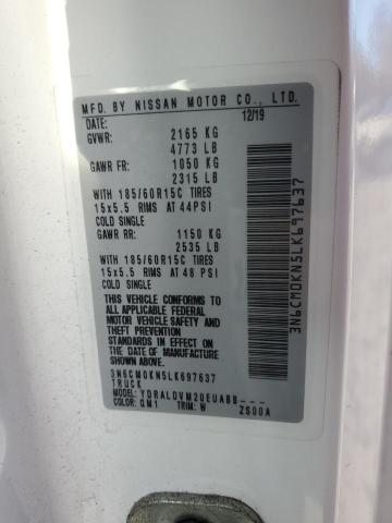 2020 NISSAN NV200 2.5S - 3N6CM0KN5LK697637