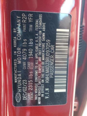 2024 HYUNDAI ELANTRA BL - KMHLM4DJ3RU097059