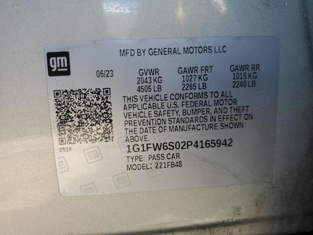 2023 CHEVROLET BOLT EV 1L - 1G1FW6S02P4165942