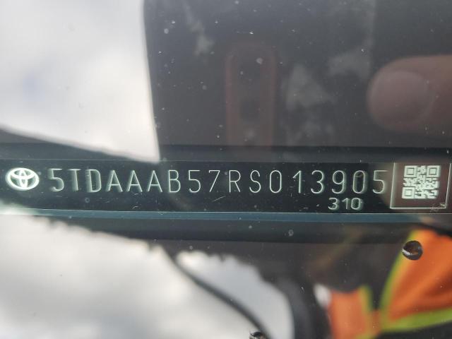 2024 TOYOTA GRAND HIGH - 5TDAAAB57RS013905
