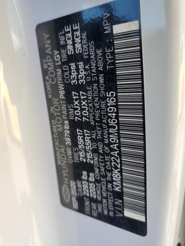 2021 HYUNDAI KONA SEL KM8K22AA9MU649165