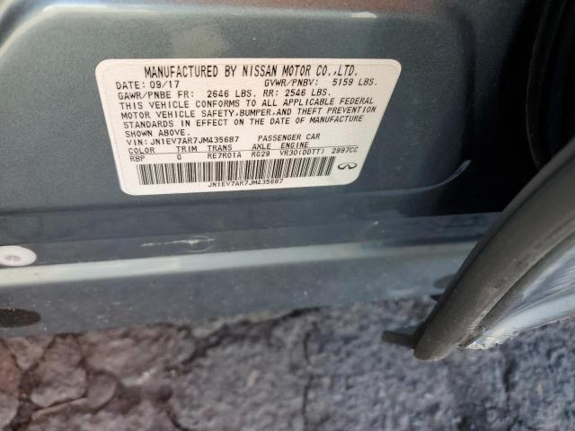 2018 INFINITI Q50 LUXE - JN1EV7AR7JM435687
