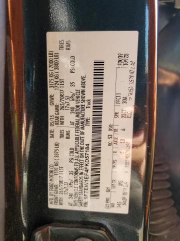 2015 FORD F150 SUPER - 1FTEW1EF4FKD57184