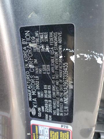 2016 KIA SOUL - KNDJN2A29G7339455