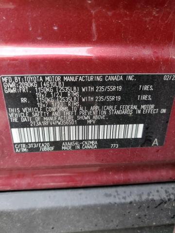2023 TOYOTA RAV4 XLE P - 2T3A1RFV4PW356501