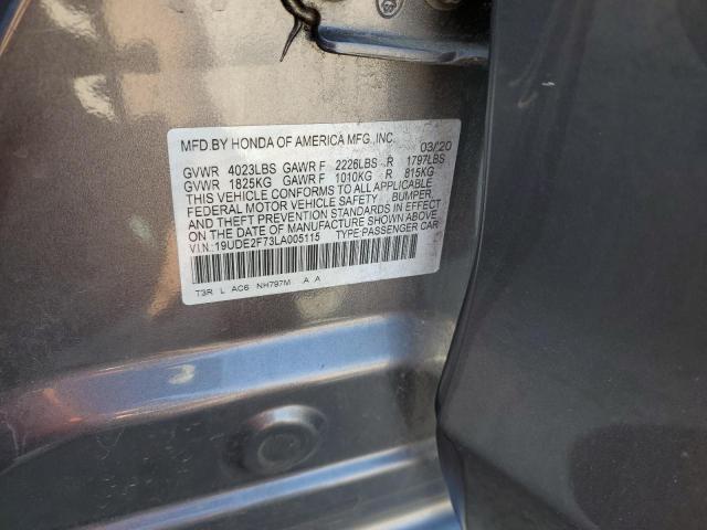 2020 ACURA ILX PREMIU 19UDE2F73LA005115