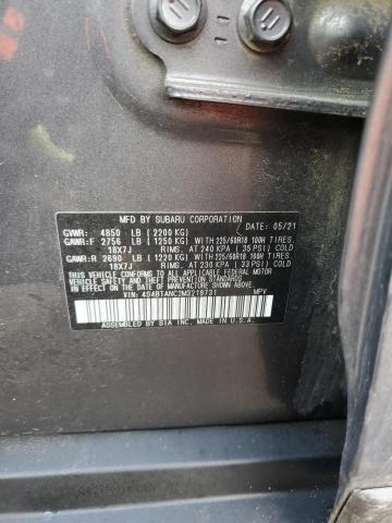 2021 SUBARU OUTBACK LI 4S4BTANC2M3219731