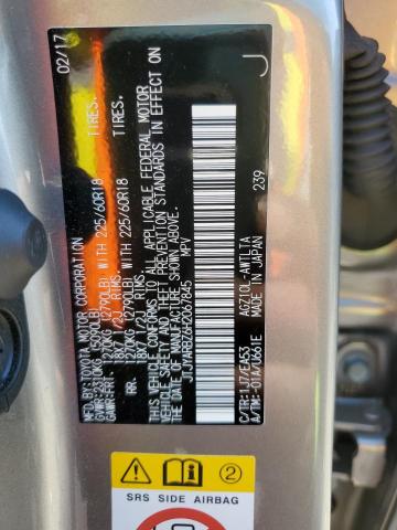 2017 LEXUS NX 200T BA - JTJYARBZ6H2067845