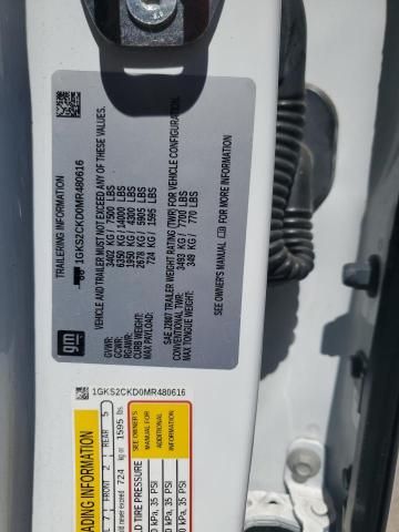 2021 GMC YUKON AT4 - 1GKS2CKD0MR480616