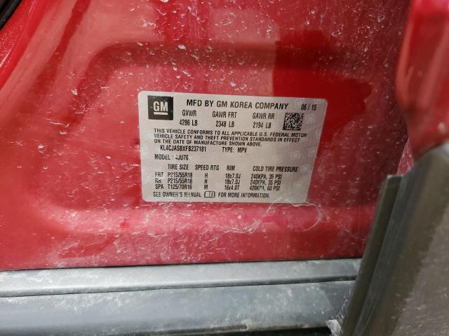 2015 BUICK ENCORE - KL4CJASBXFB237181