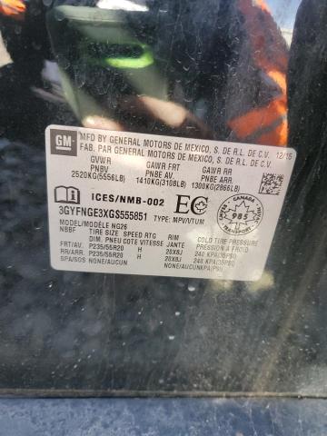 2016 CADILLAC SRX PREMIU - 3GYFNGE3XGS555851