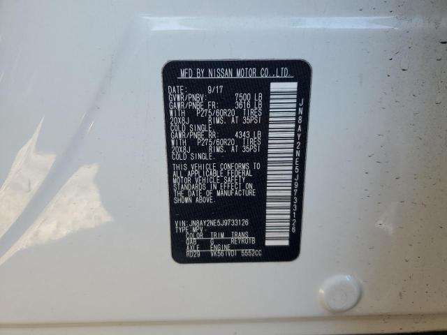 2018 NISSAN ARMADA PLA - JN8AY2NE5J9733126