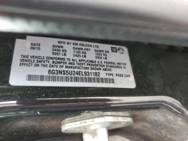 2014 CHEVROLET CAPRICE PO - 6G3NS5U24EL931182