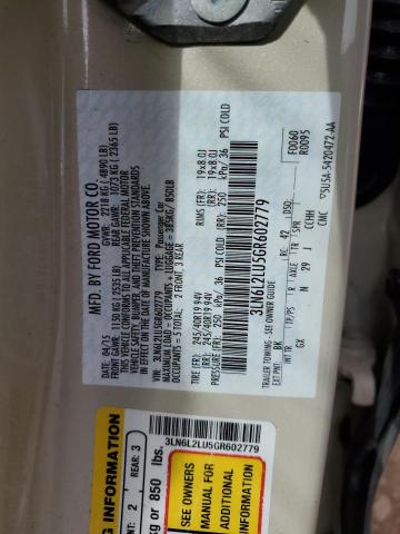 2016 LINCOLN MKZ HYBRID - 3LN6L2LU5GR602779