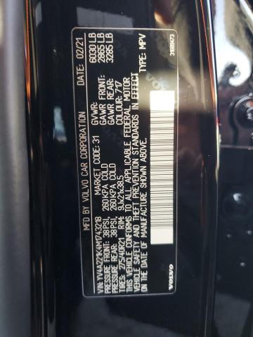 2021 VOLVO XC90 T6 MO - YV4A221K4M1743218