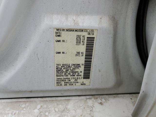 2016 NISSAN ALTIMA 2.5 - 1N4AL3AP0GC291817