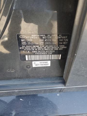 2020 HYUNDAI SONATA HYB KMHL54JJ3LA013624