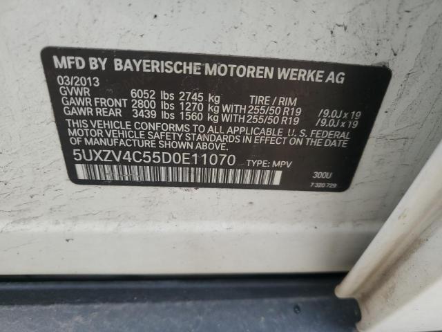2013 BMW X5 XDRIVE3 - 5UXZV4C55D0E11070
