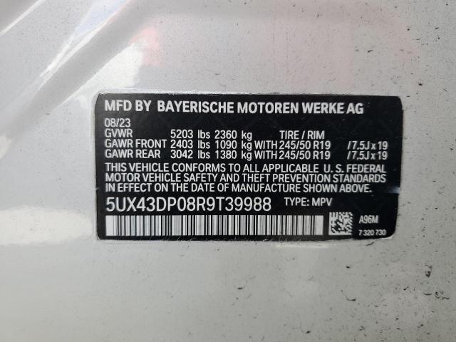 2024 BMW X3 SDRIVE3 - 5UX43DP08R9T39988