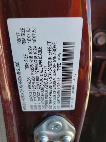 2018 ACURA RDX ADVANC 5J8TB4H70JL007113
