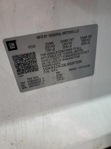 2020 GMC YUKON DENA - 1GKS1CKJ3LR107335