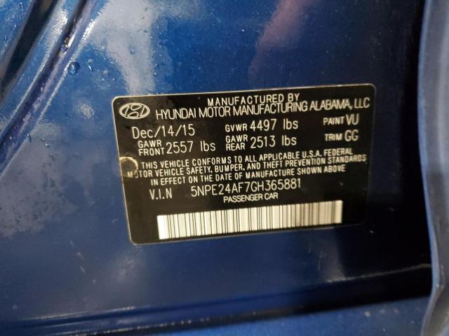 2016 HYUNDAI SONATA SE - 5NPE24AF7GH365881