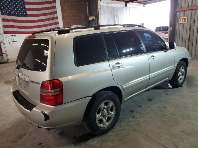 TOYOTA HIGHLANDER 2003 silver  gas JTEGD21A230068256 photo #4