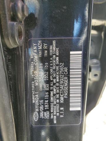2016 HYUNDAI ACCENT SE KMHCT5AE9GU275652