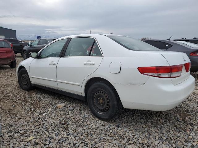 HONDA ACCORD LX 2003 white  gas 1HGCM55383A032583 photo #3