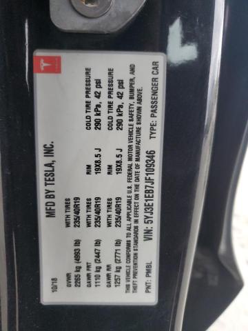 2018 TESLA MODEL 3 - 5YJ3E1EB7JF109346