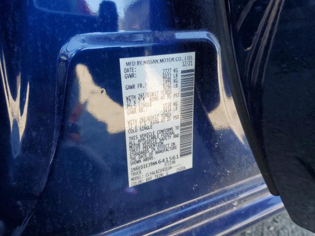 2022 NISSAN FRONTIER S - 1N6ED1EJ9NN641561