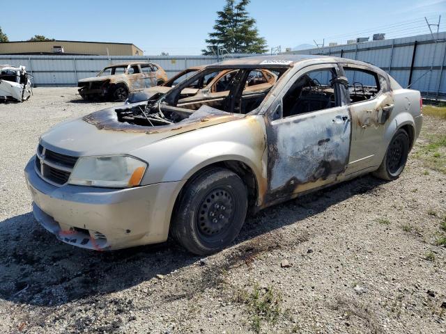 DODGE AVENGER SE 2008 burn  gas 1B3LC46K58N183917 photo #1
