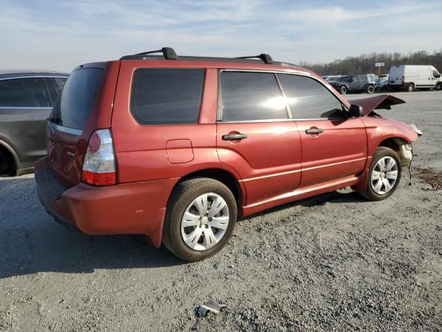 SUBARU FORESTER 2 2008 red 4dr spor gas JF1SG63668H716928 photo #4