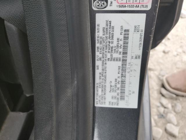2017 FORD FIESTA TIT 3FADP4FJ9HM139448