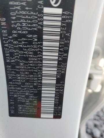 2024 TOYOTA COROLLA LE - 5YFB4MDE2RP197721