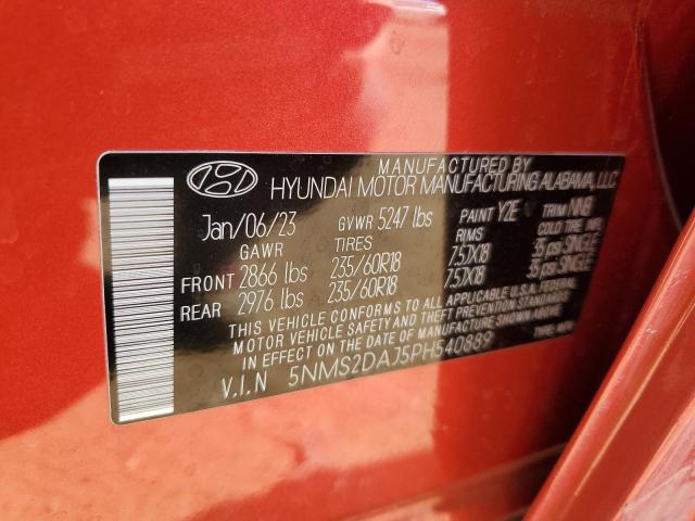 2023 HYUNDAI SANTA FE S - 5NMS2DAJ5PH540889