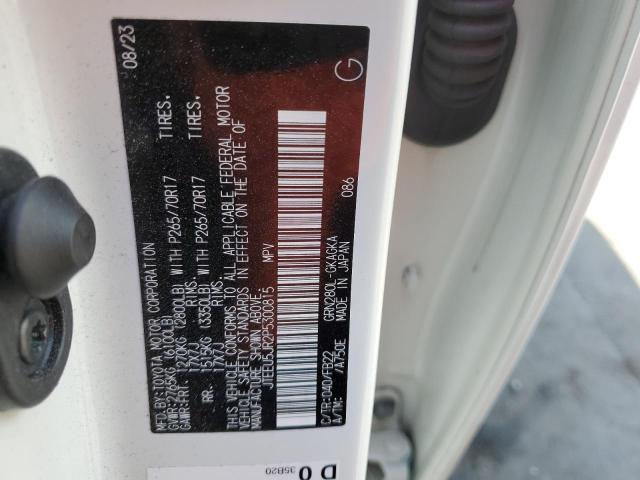 2023 TOYOTA 4RUNNER SR5 JTEEU5JR2P5300815