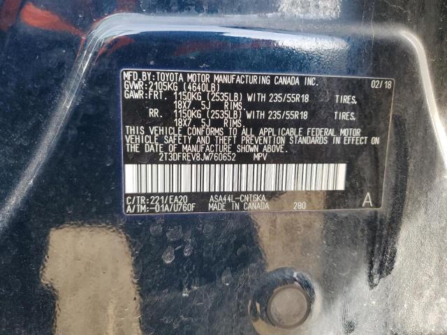 2018 TOYOTA RAV4 LIMIT - 2T3DFREV8JW760652