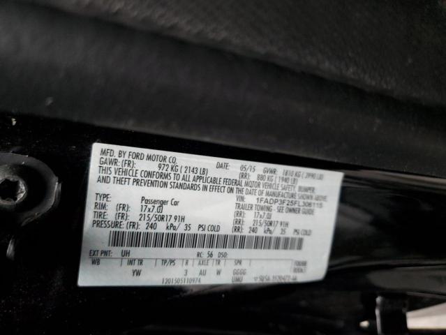 2015 FORD FOCUS SE - 1FADP3F25FL306115