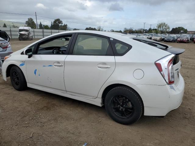 TOYOTA PRIUS 2015 white  hybrid engine JTDKN3DU0F0479926 photo #3