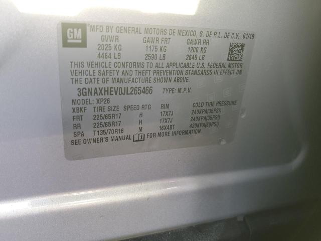 2018 CHEVROLET EQUINOX LS - 3GNAXHEV0JL265466