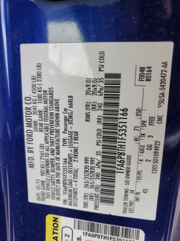 2015 FORD MUSTANG - 1FA6P8TH1F5351166