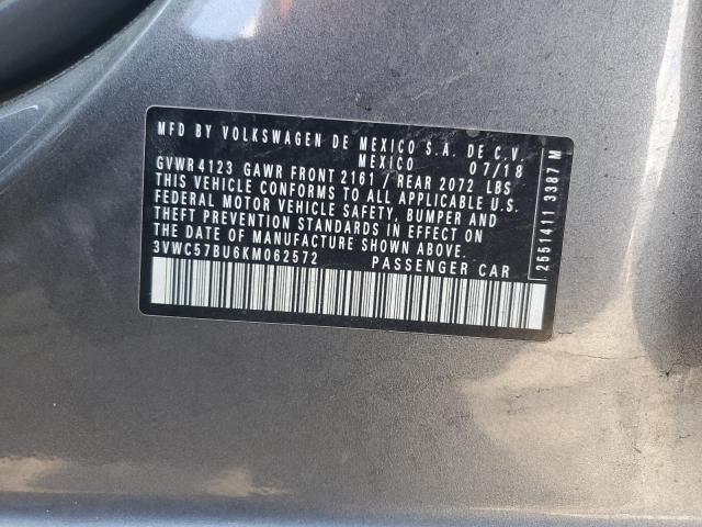 2019 VOLKSWAGEN JETTA S - 3VWC57BU6KM062572