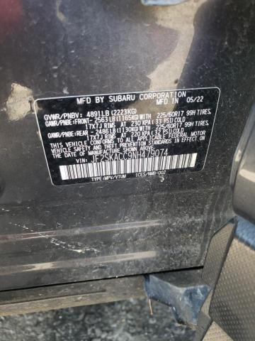 2022 SUBARU FORESTER JF2SKACC9NH479074