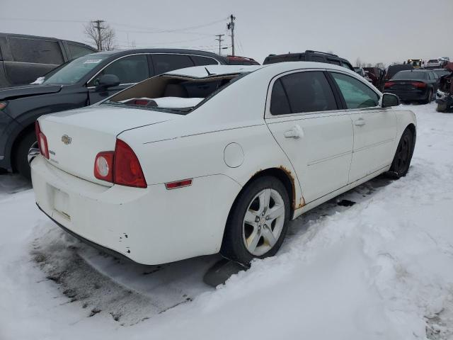 CHEVROLET MALIBU LS 2011 white sedan 4d gas 1G1ZB5E11BF144343 photo #4