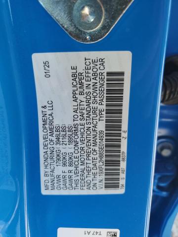 2025 HONDA CIVIC SPOR - 19XFL2H88SE014939