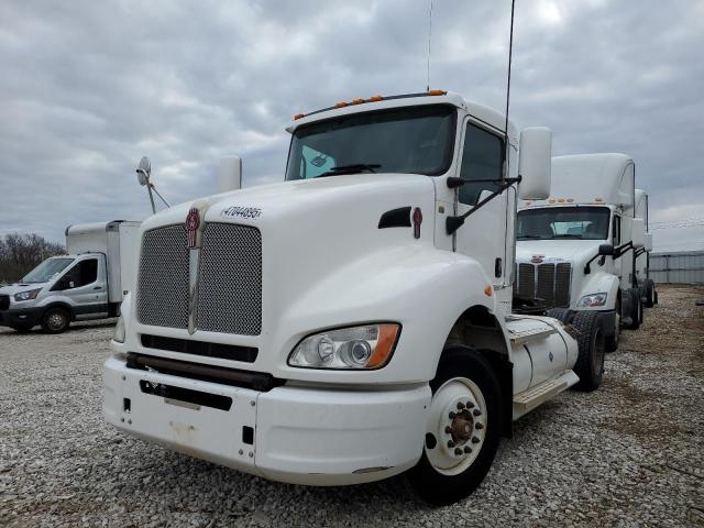 KENWORTH T400A 2014 white tractor compressed natural gas 1NKBA28X3EJ391728 photo #3