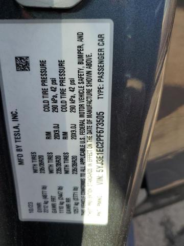 2023 TESLA MODEL 3 - 5YJ3E1EC2PF673505