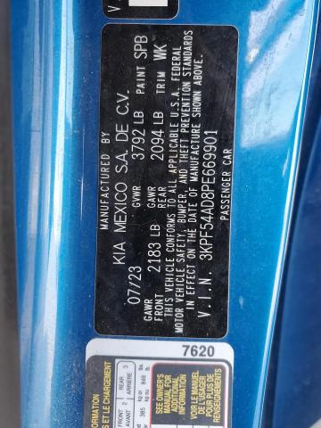 2023 KIA FORTE GT L - 3KPF54AD8PE669901
